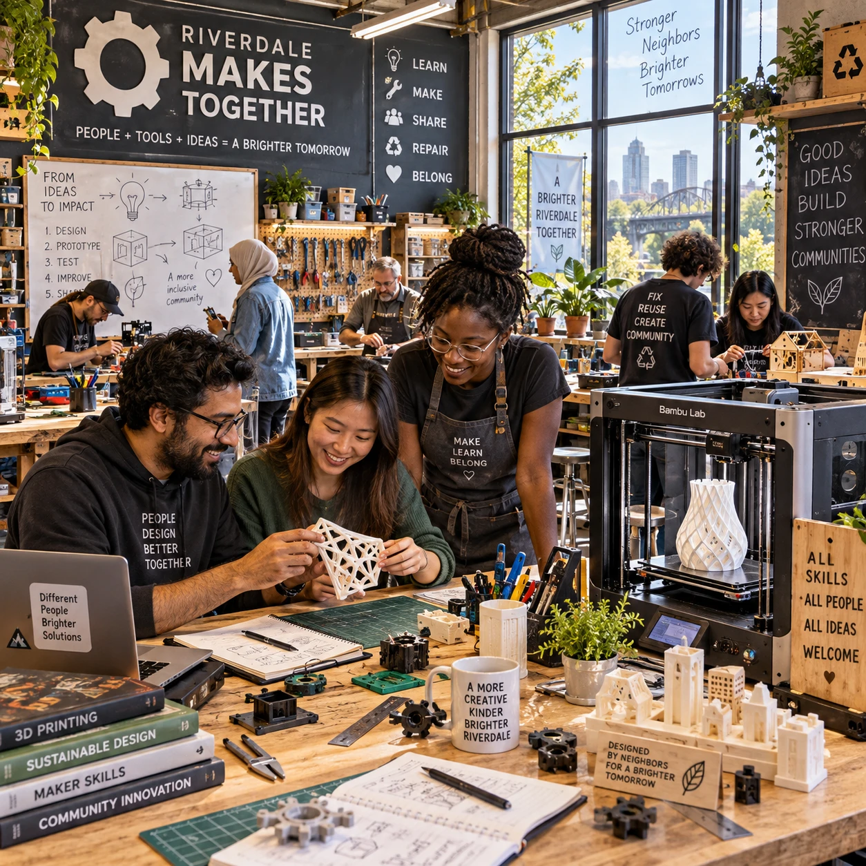 Digital Fabrication Labs as Hubs for Social Change