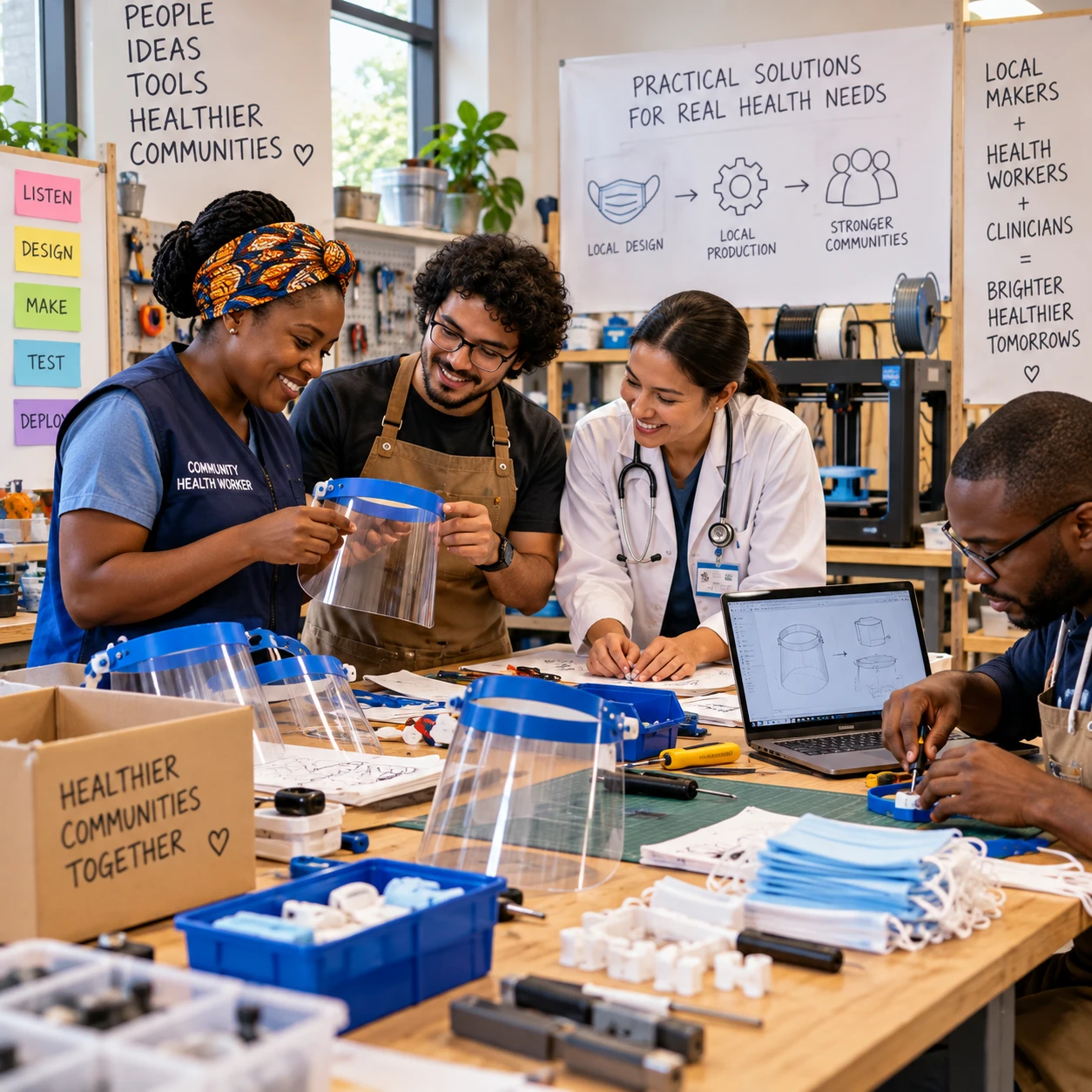 Addressing Healthcare Disparities with Localized Production